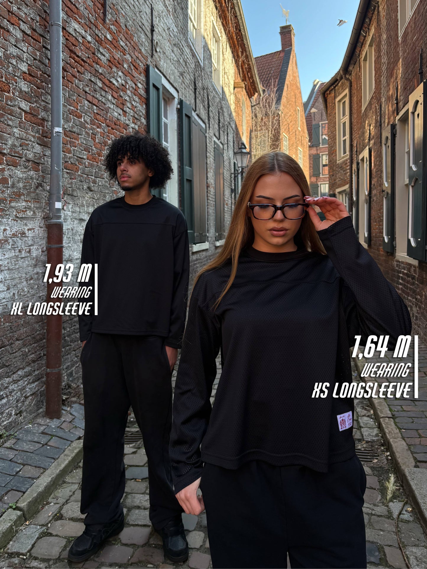 Æ MESH LONGSLEEVE - Black
