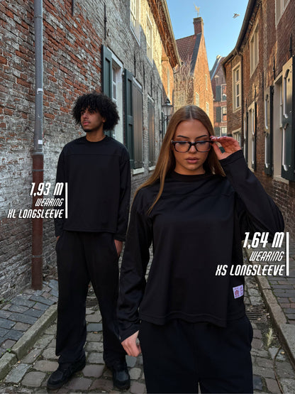 Æ MESH LONGSLEEVE - Black