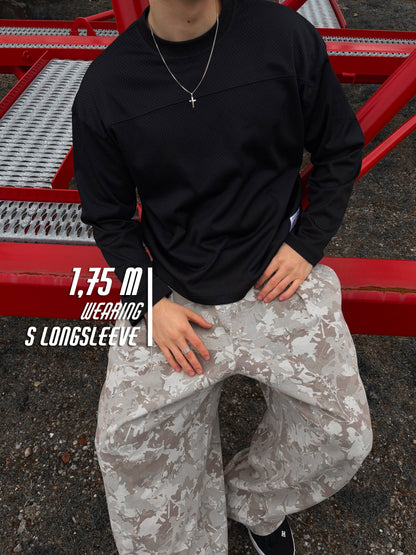 Æ MESH LONGSLEEVE - Black