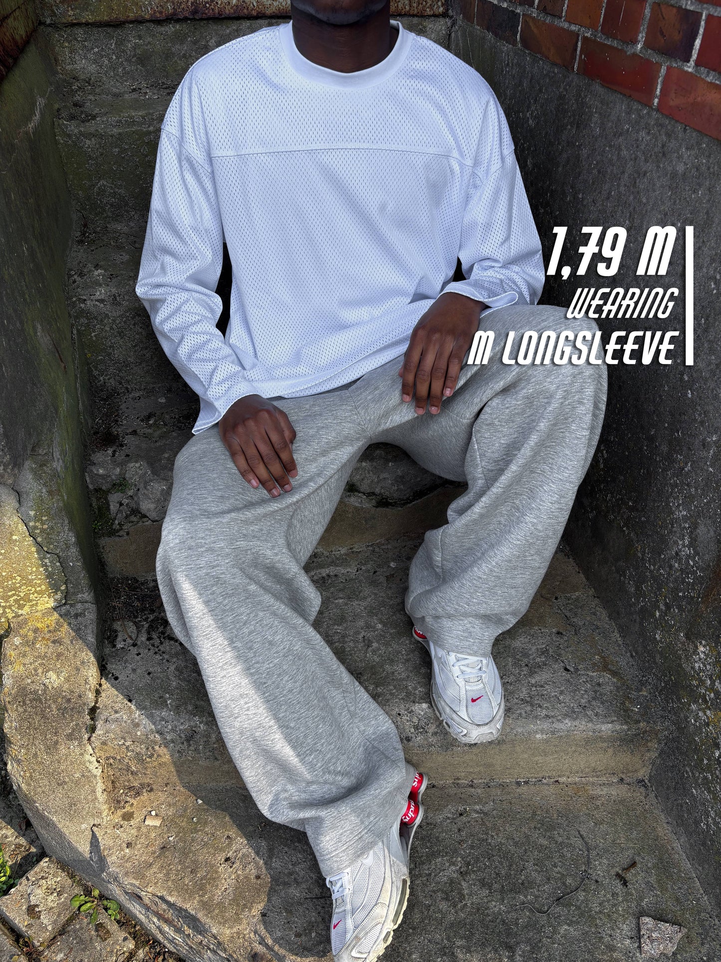 Æ MESH LONGSLEEVE - White