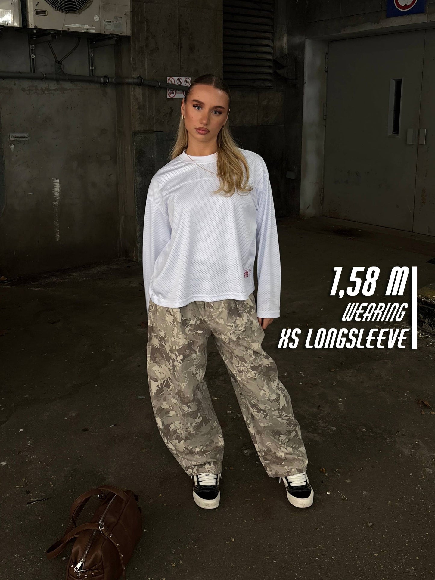 Æ MESH LONGSLEEVE - White