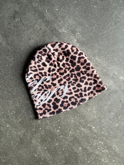 Æ LEOPARD BEANIE