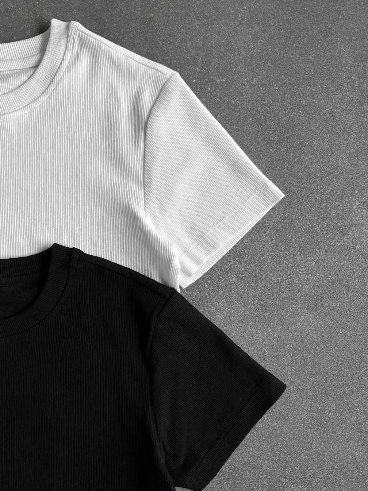 SLIM RIB SHIRT - BUNDLE