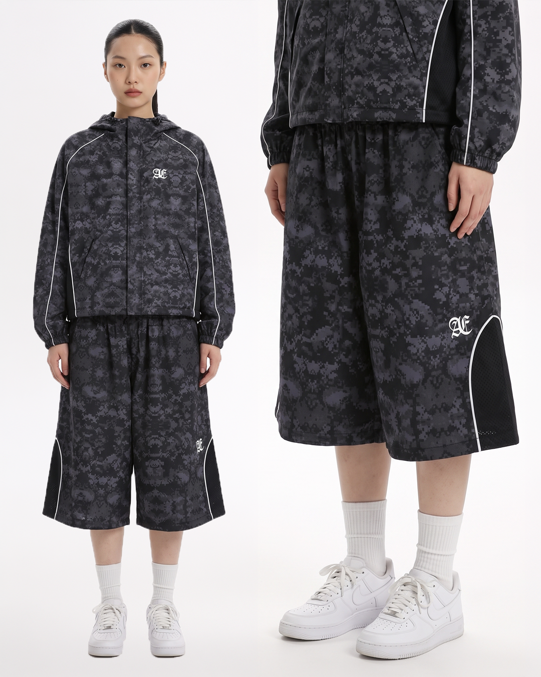 DIGITAL CAMO SHORTS