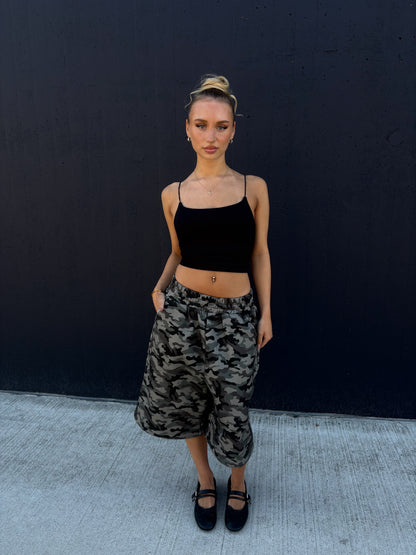 VINTAGE CAMO SHORTS