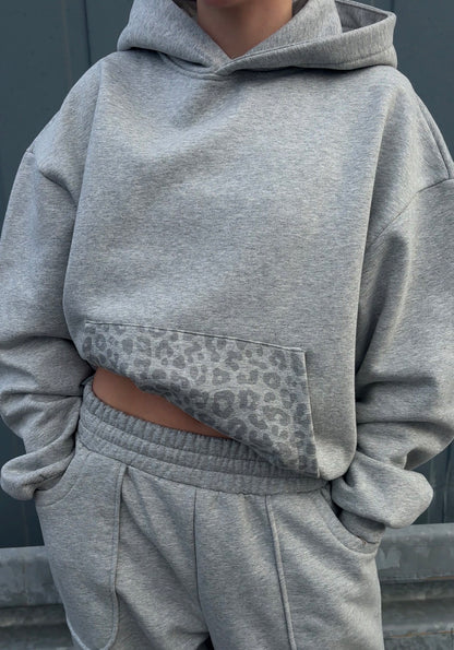 LEOPARD HOODIE