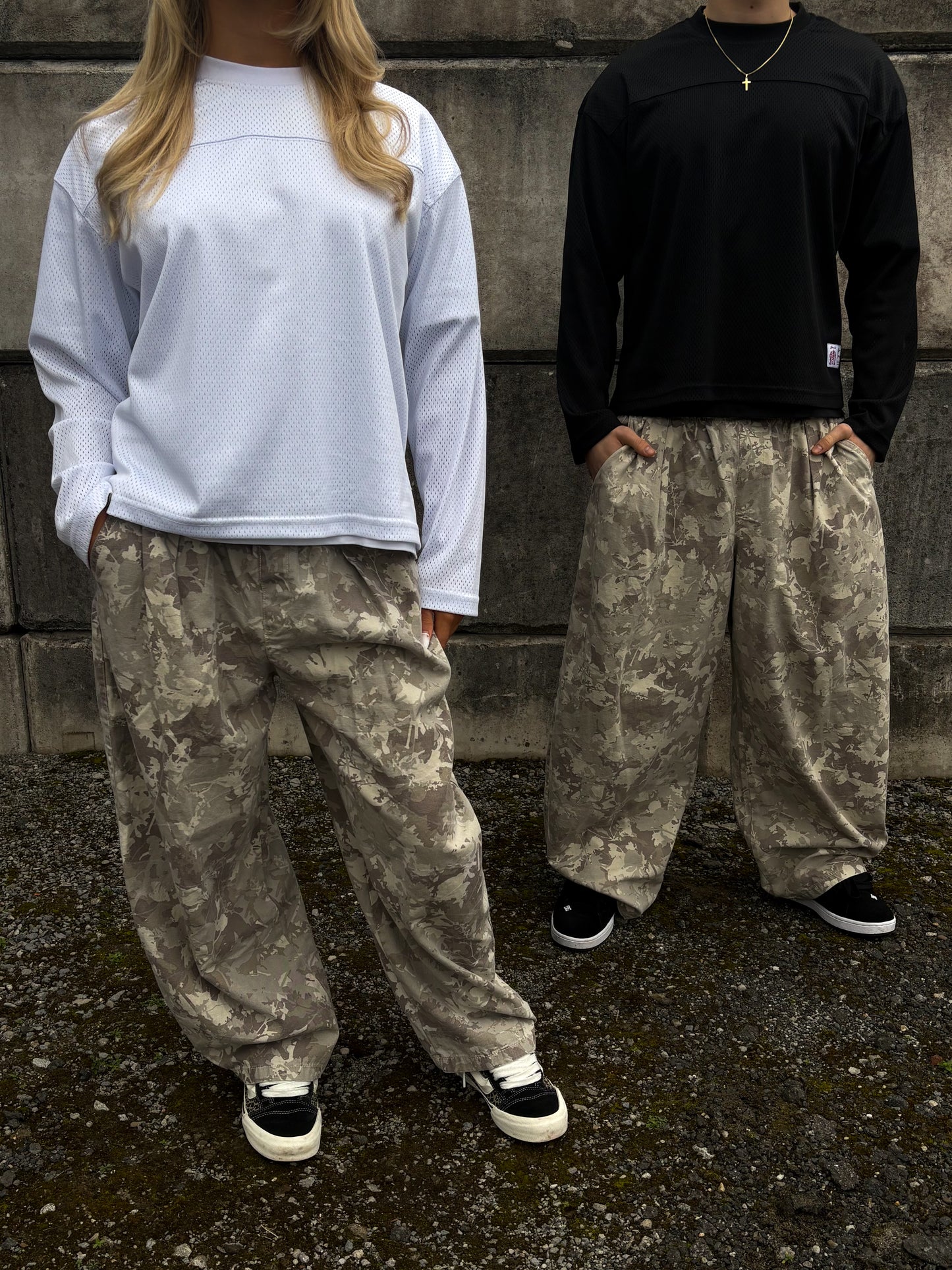 Æ MESH LONGSLEEVE - White