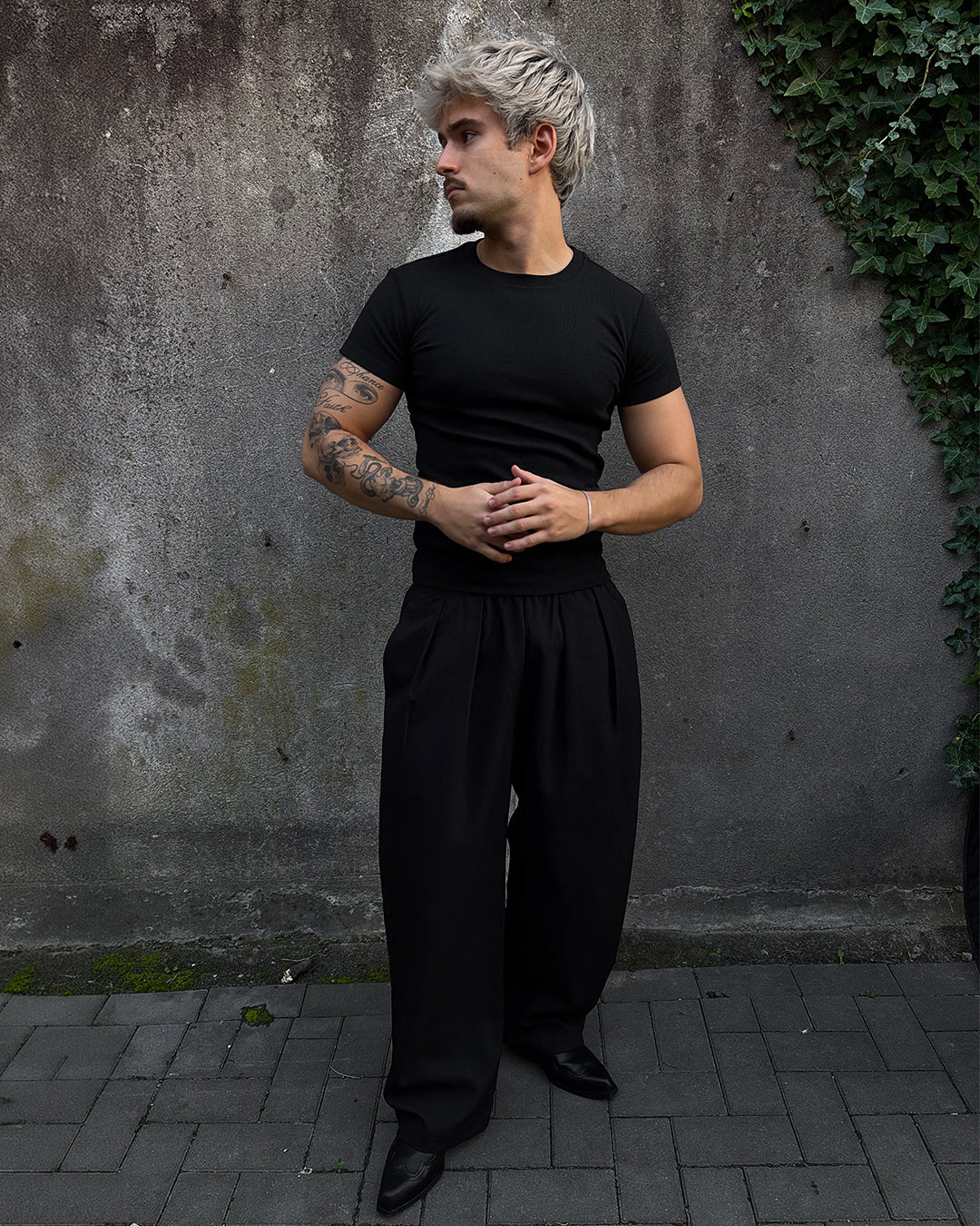 SLIM RIB SHIRT