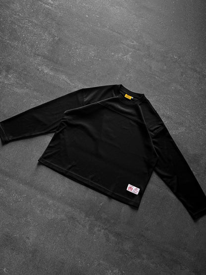 Æ MESH LONGSLEEVE - Black