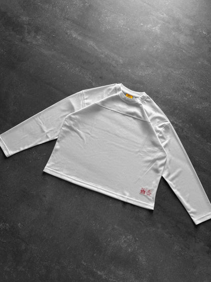 Æ MESH LONGSLEEVE - White