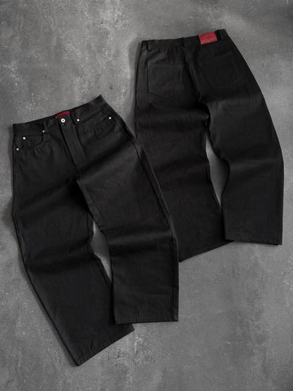 RAW DENIM - MATTE BLACK