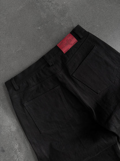 RAW DENIM - MATTE BLACK