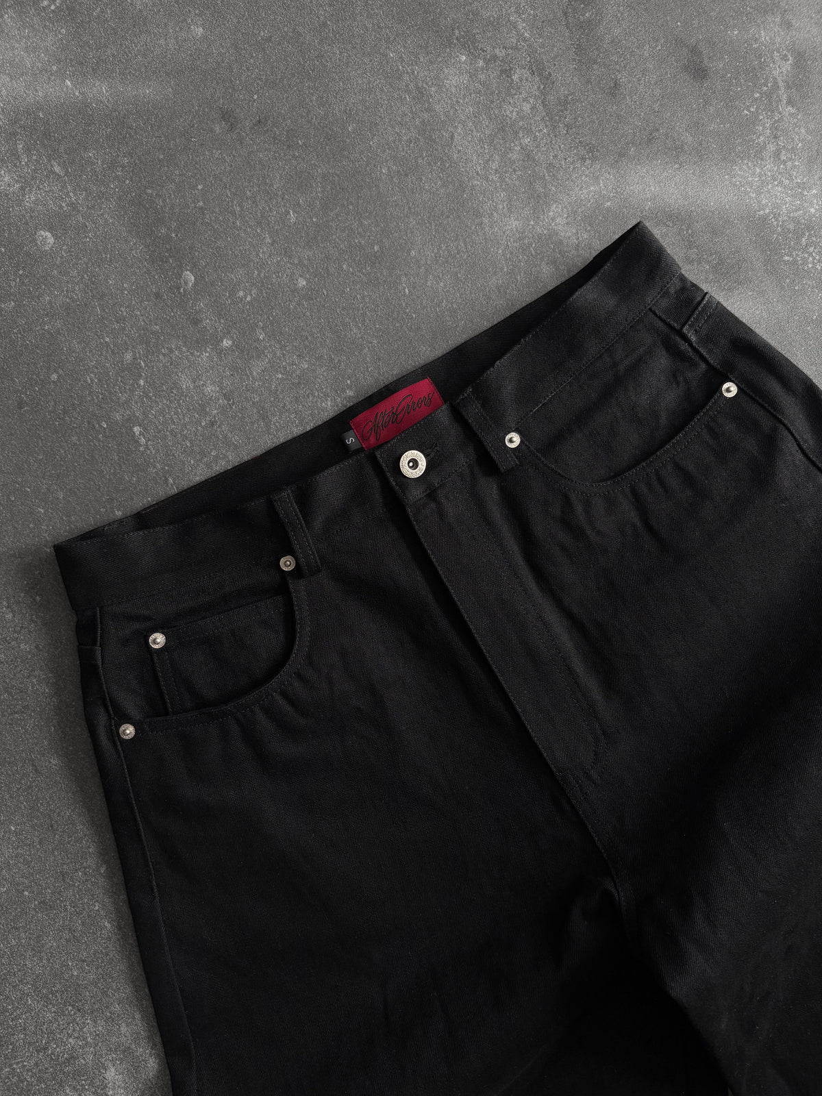 RAW DENIM - MATTE BLACK