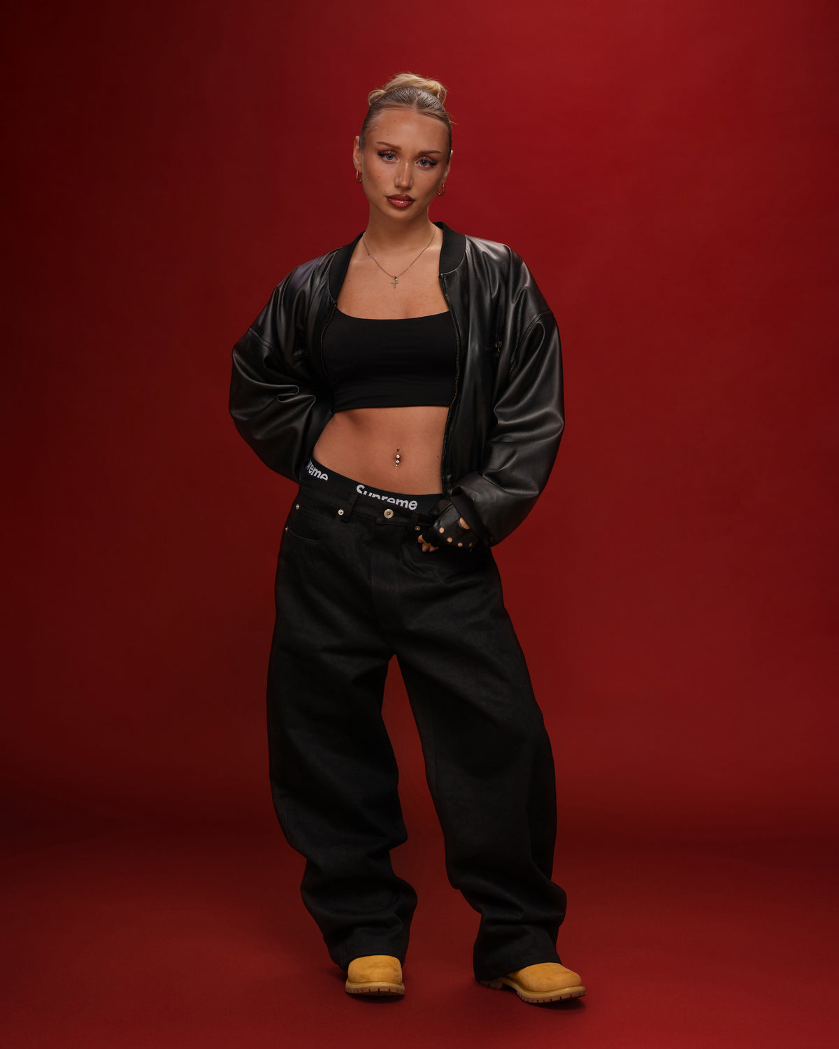 RAW DENIM - MATTE BLACK