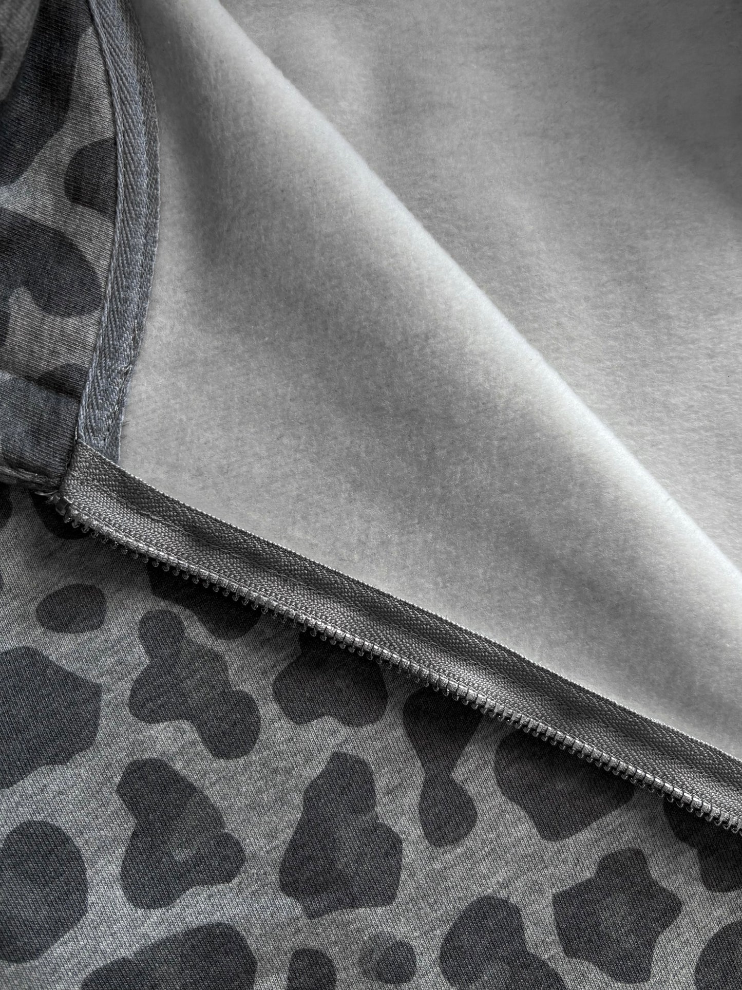 LEO ZIP HOODIE - MELANGE