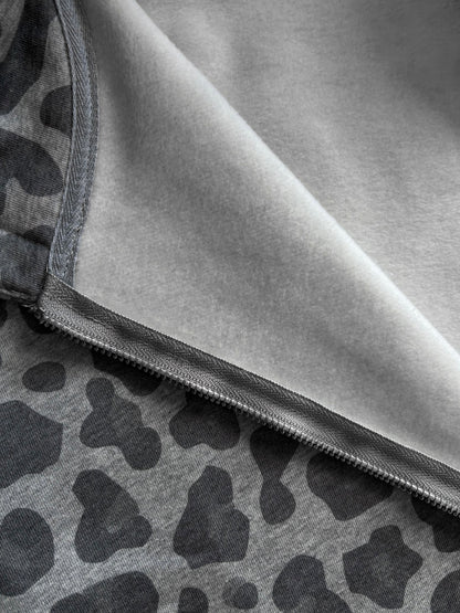 LEO ZIP HOODIE - MELANGE