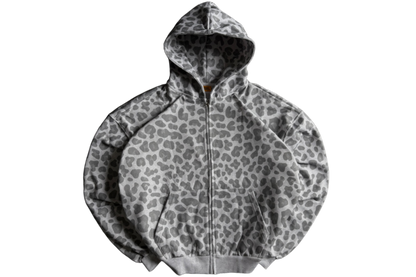 LEO ZIP HOODIE MELANGE