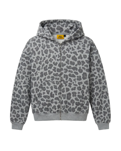 LEO ZIP HOODIE - MELANGE