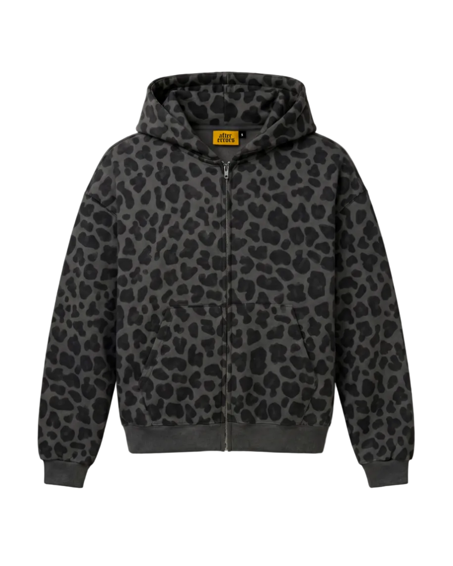 LEO ZIP HOODIE - DARK GREY