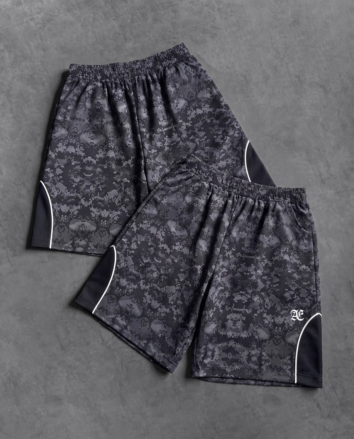 DIGITAL CAMO SHORTS