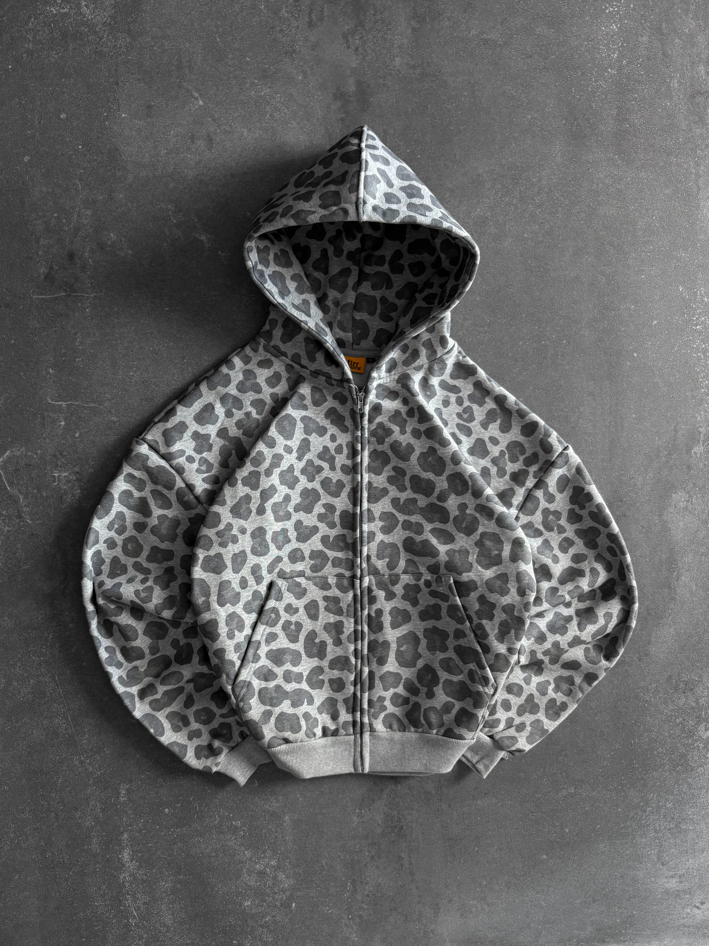 LEO ZIP HOODIE - MELANGE